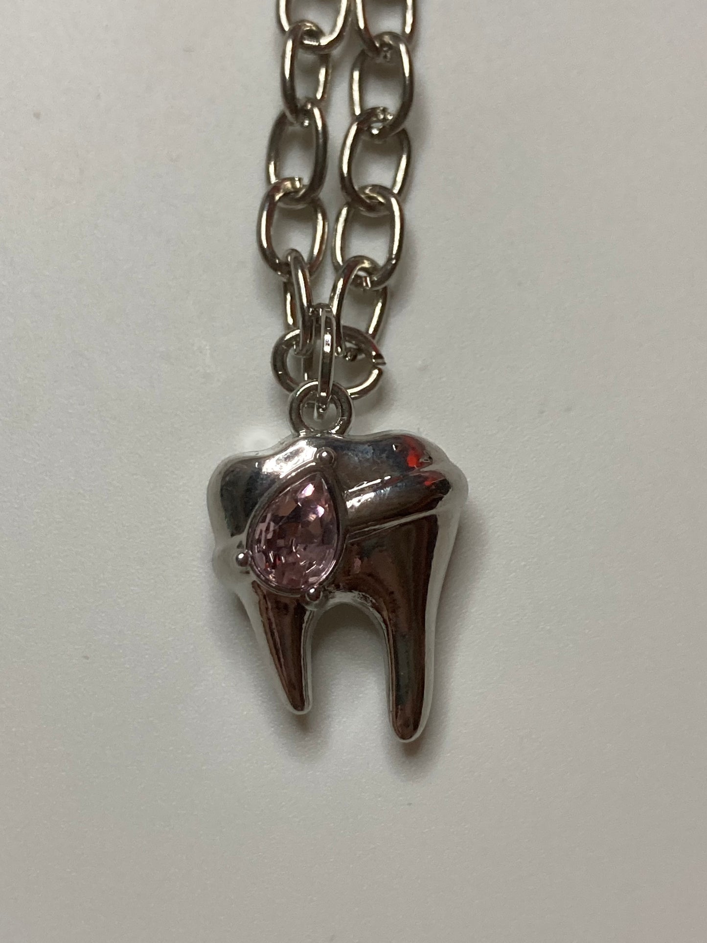Silver and Pink Crystal Necklaces - Multi Design