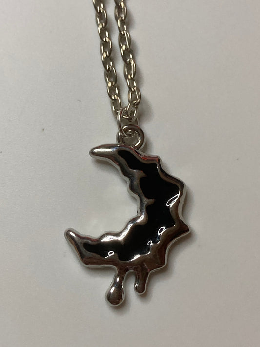 Black Enamel Necklaces