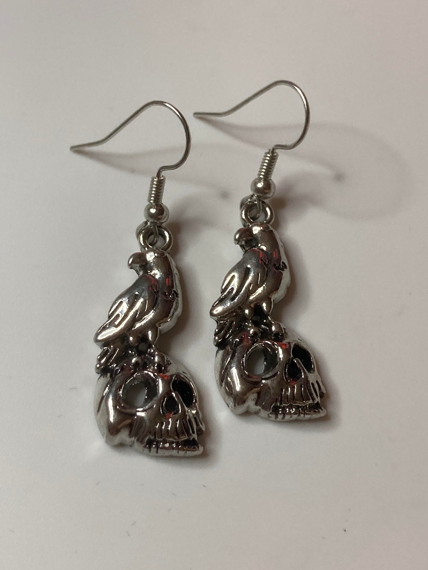 Spooky Avian Earrings
